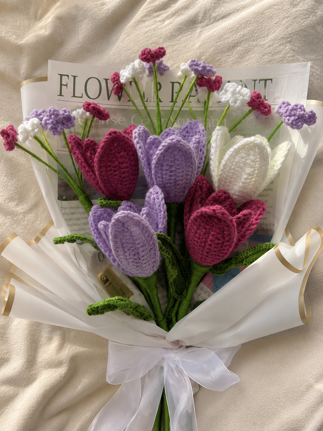 Pink Tulip Symphony Bouquet
