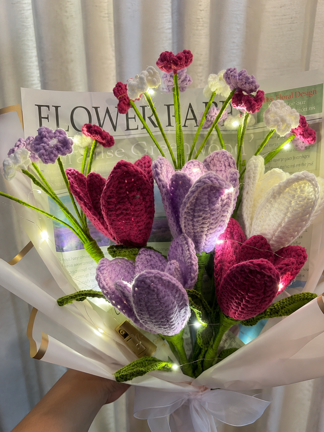 Pink Tulip Symphony Bouquet 2
