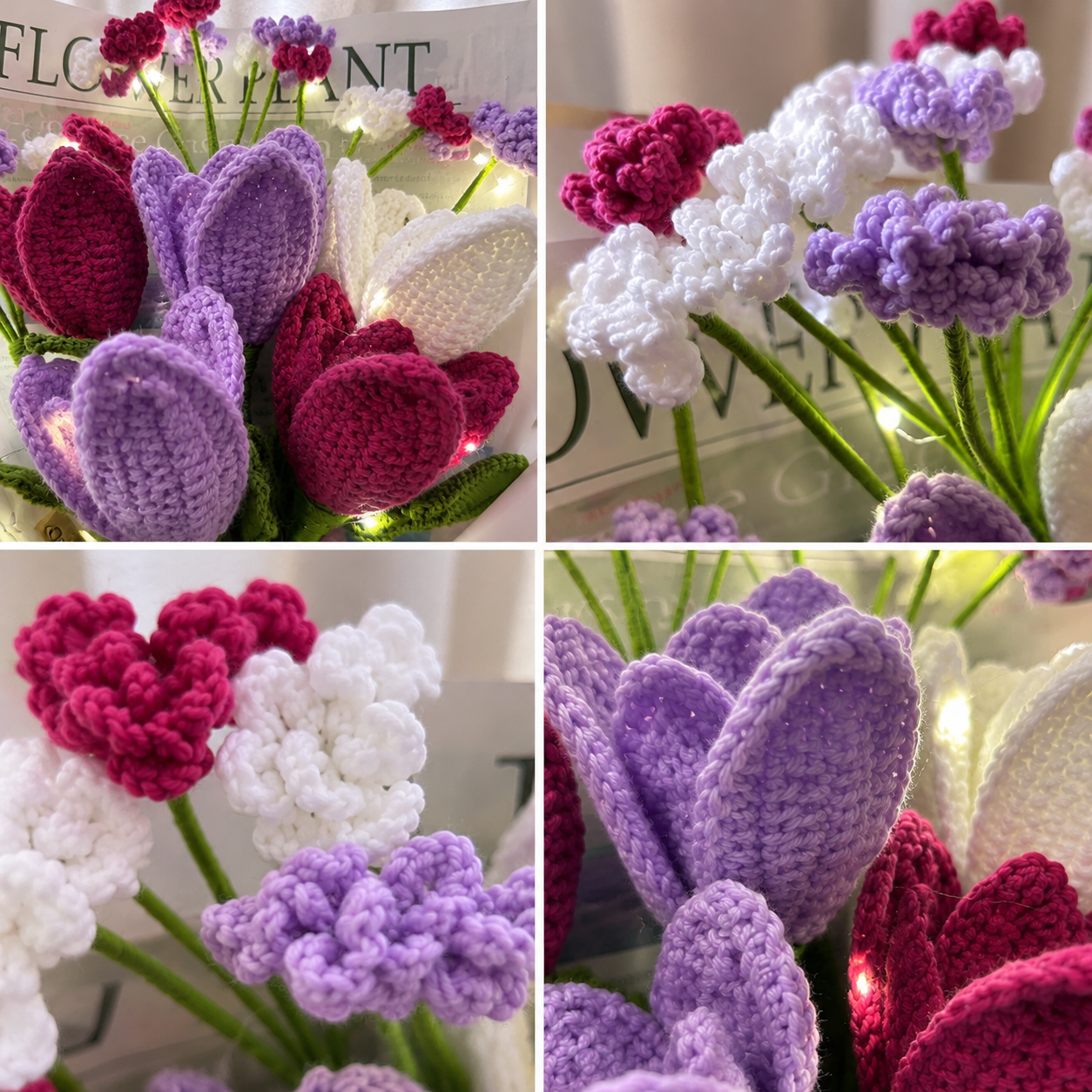 Pink Tulip Symphony Bouquet 3