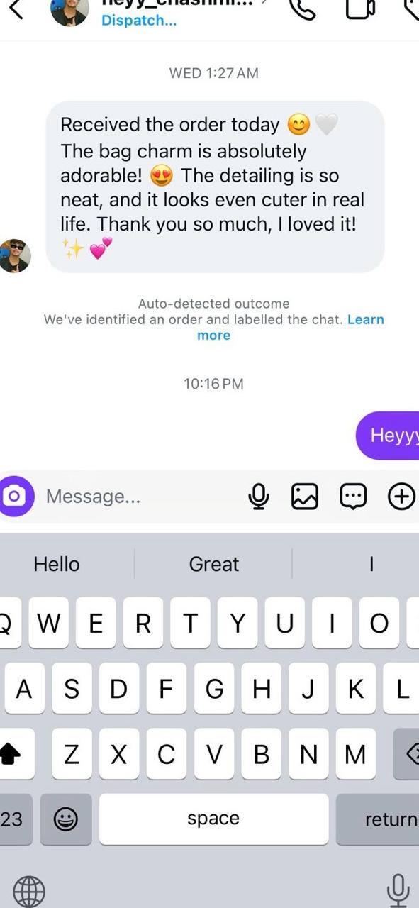 real customer photo