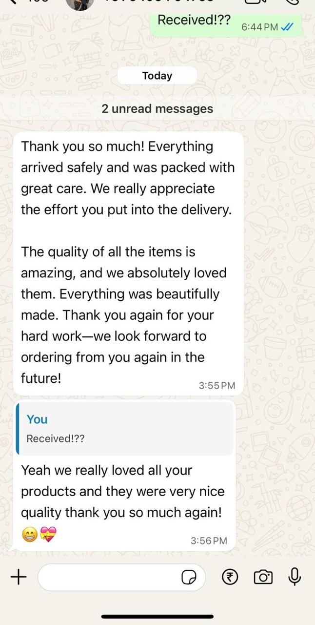 real customer photo